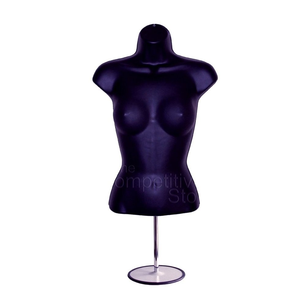 Female Torso Mannequin with Base
